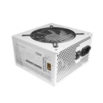 MARSGAMING MPB750, Alimentation PC 750W ATX, 6 Ans de Garantie, 80Plus Bronze 230V EU, 90% d'Efficacité, Ventilateur 120mm FDB avec Technologie AI-RPM et Système Anti-Vibration, Blanc