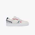 Lacoste Sneakers L001 homme en cuir Taille 46.5 Blanc/marine/rouge