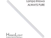 Ceiling Lamp Hankslight Led Lamp Hankslight, White, Linear, Alu, Pendant, 1200Mm, Down36w, 4000K