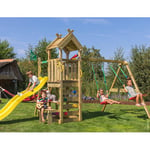 Jungle Gym Lektorn Teepee Gungmodul & Rutschkana lektorn komplett inkl. gungmodul och gul rutschkana 804-088S2GU