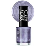 Rimmel 60 Seconds Rita Nail Varnish 8ml (Various Shades) - 811 Hot Metal Love