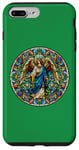 iPhone 7 Plus/8 Plus Stained Glass Saint Archangel Raphael Case