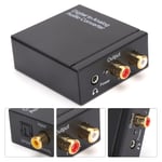 3.5mm Audio Adapter Digital Optical Coaxial to Analog RCA L R Converter for Home