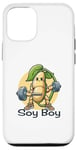 Coque pour iPhone 15 Faites le plein d'énergie grâce à la protéine de soja Funny Soy Boy Design