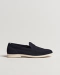 Myrqvist Brannö Loafers Navy Suede