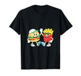 Hamburger Fries High Five Cool Fun Combo Snacks T-Shirt