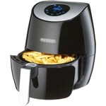 Monzana - Friteuse sans huile 9en1 Friteuse électrique 3,6 l 1500W noir Avec écran tactile Livret de recettes