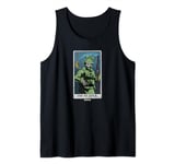 Call of Duty: Modern Warfare 2 The Reaper Retro Tarot Card Tank Top