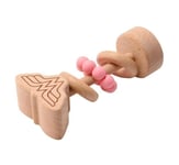 Wonder Woman Wooden Rattle New Boxed DC Comics Kids Little Heroes Gift