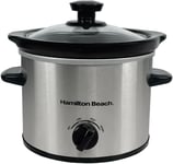 Hamilton Beach 1.8L Slow Cooker In Stainless Steel