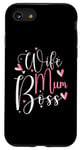 Coque pour iPhone SE (2020) / 7 / 8 Mums the Boss – Cadeau mignon pour la fête des mères