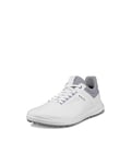 ECCO Chaussure de Golf imperméable pour Homme Core Hydromax, White Shadow White Silver Grey, 8/8.5 UK