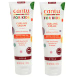 2x Cantu for Kids Curling Cream | Defines & Tames Fussy Frizz 227g