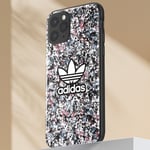 Coque Silicone pour iPhone 11 Pro Motif Floral Bords Surélevés