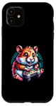 Coque pour iPhone 11 Hamster Joueur À La Manette