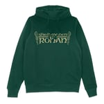 Lord Of The Rings The War of Rohirrim Sheild Maiden Of Rohan Hoodie - Green - L