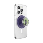 Poignée de téléphone Ronde PopSockets Compatible avec MagSafe, Anneau Adaptateur Inclus, Support de téléphone, Compatible avec Chargement sans Fil, Disney Villians - Essence of Maléfique