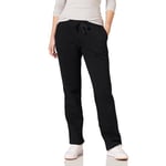 Amazon Essentials Women's Fleece Straight-Leg Jogging Bottoms (Available in Plus Size), Black, M