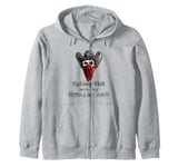 Raisin' Hell With The Hippies & The Cowboys Zip Hoodie