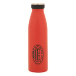 AC Milan Gourde thermique, 0,5 L, aluminium, produit officiel, rouge