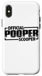 Coque pour iPhone X/XS Official Pooper Scooper | -.