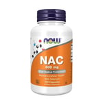 Now NAC Acetyl Cysteine 600mg 100 Kapsler