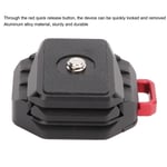 Aluminum Alloy V Lock Quick Release Plate For DSLR Camera Tripod