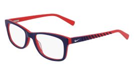 Lunettes de Vue Nike 5509 413 OBSIDIAN/UNIVERSITY RED 48/17/130 CHILD