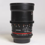 samyang Used Samyang 35mm T1.5 VDSLR AS UMC II Cine Lens Canon EF