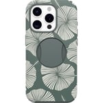 OtterBox OtterGrip Symmetry Series Coque pour iPhone 15 Pro (Uniquement) – Island Getaway (Vert), poignée intégrée, Coque élégante, se clipse sur MagSafe, Bords surélevés pour protéger l'appareil