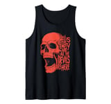 Hell is Empty And All The Devils Are Here Shakespeare Skull Tank Top