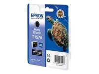 Epson T1578 - 25.9 Ml - Xl - Mattsvart - Original - Blister - Bläckpatron - För Stylus Photo R3000