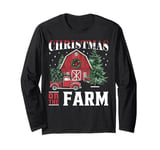 Christmas On The Farm Long Sleeve T-Shirt