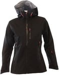 Twentyfour Vail Veste outdoor Femme - Veste tout temps haut de gamme, 3 épaisseurs - Noir - Asphalte-34