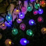 16ft Outdoor LED Solar String Lights, IP65 Waterproof Solar String Lights for Christmas, Lawn, Patio, Garden, Wedding, P