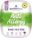 Slumberdown anti Allergy King Size Duvet - 10.5 Tog All Year round Quilt Ideal f