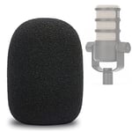 YOUSHARES Filtre Anti-pop PodMic - Housse Anti-vent en Mousse Bonnette pour Microphone de Podcasting Rode PodMic pour Bloquer les Plosifs (1pièces)