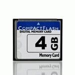 Nouvelle carte mémoire numérique Compact Flash CF de 4 Go pour appareil photo...