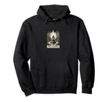 The Hermit Tarot Card Art Loner hermits art Pullover Hoodie