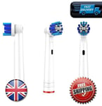 ORAL B Braun Compatible ✅ Electric Toothbrush Heads Replacement Head 4 PACK 🔥 ✅