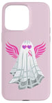 Coque pour iPhone 15 Pro Max Ruban rose pour femmes et filles pour le cancer du sein Halloween