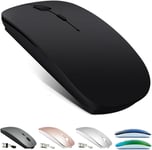 Souris Bluetooth rechargeable pour ordinateur portable Mac Pro Air Souris sans fil Bluetooth pour MacBook Pro MacBook Air MacBook Mac Windows Ordinateur portable