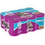 Whiskas 1+ Wet Cat Food - Salmon In Jelly - 12 X 390g