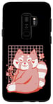 Coque pour Galaxy S9+ Motif panda rouge mignon