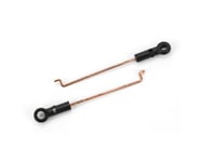 Servo Pushrod Set with/Ball Link (2) (Blade mSR)