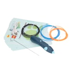 Ensemble de stylos d'impression 3D pour enfants, porte-stylo d'impression 3D int&eacute;ressant, Kit de consommables de Filament d'impression PCL 3 couleurs DC5V