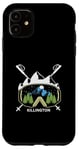 Coque pour iPhone 11 Killington Vermont Masque de ski Motif montagne