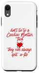 iPhone XR Funny Cardiac Monitor Tech A-fib EKG Nursing Case