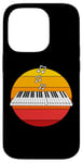 Coque pour iPhone 14 Pro Piano Summer Festival Pianiste Musicien