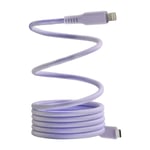 Dacota Platinum magnetisk USB-C til Lightning kabel 1,5 m, lavendel